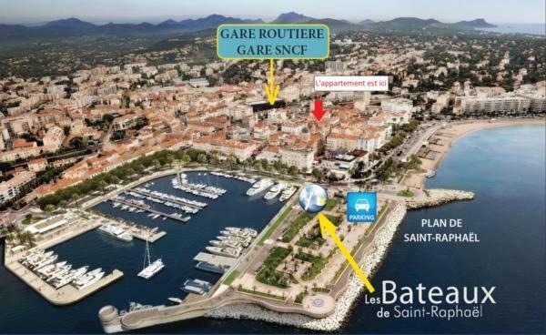 F2 Tres Cosy Apartment Saint-Raphael  Luaran gambar